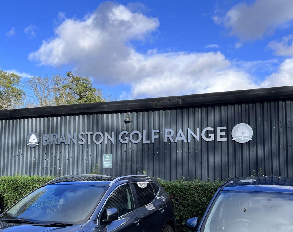 Branston Golf Range Stand Off Letters